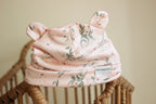 Handmade Baby Bear Beanie | Blossoms on Blush