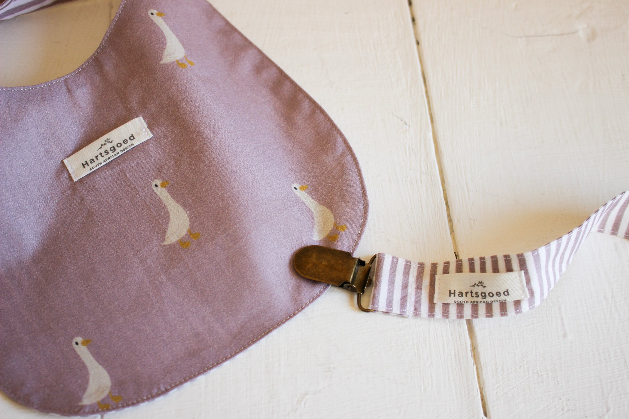Cotton Dummy Clip | Lines | Mauve