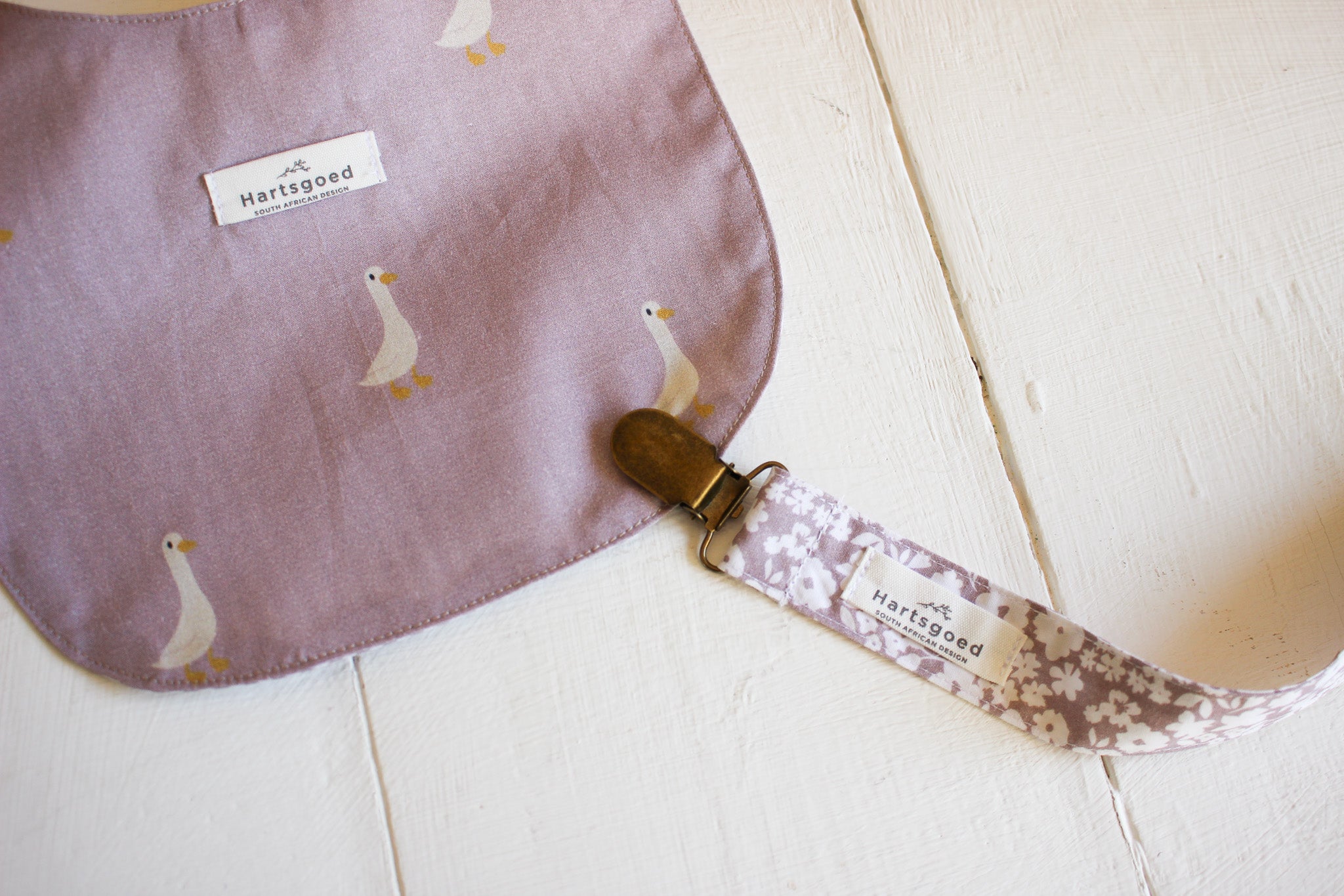 Cotton Dummy Clip | Flower Fields | Mauve