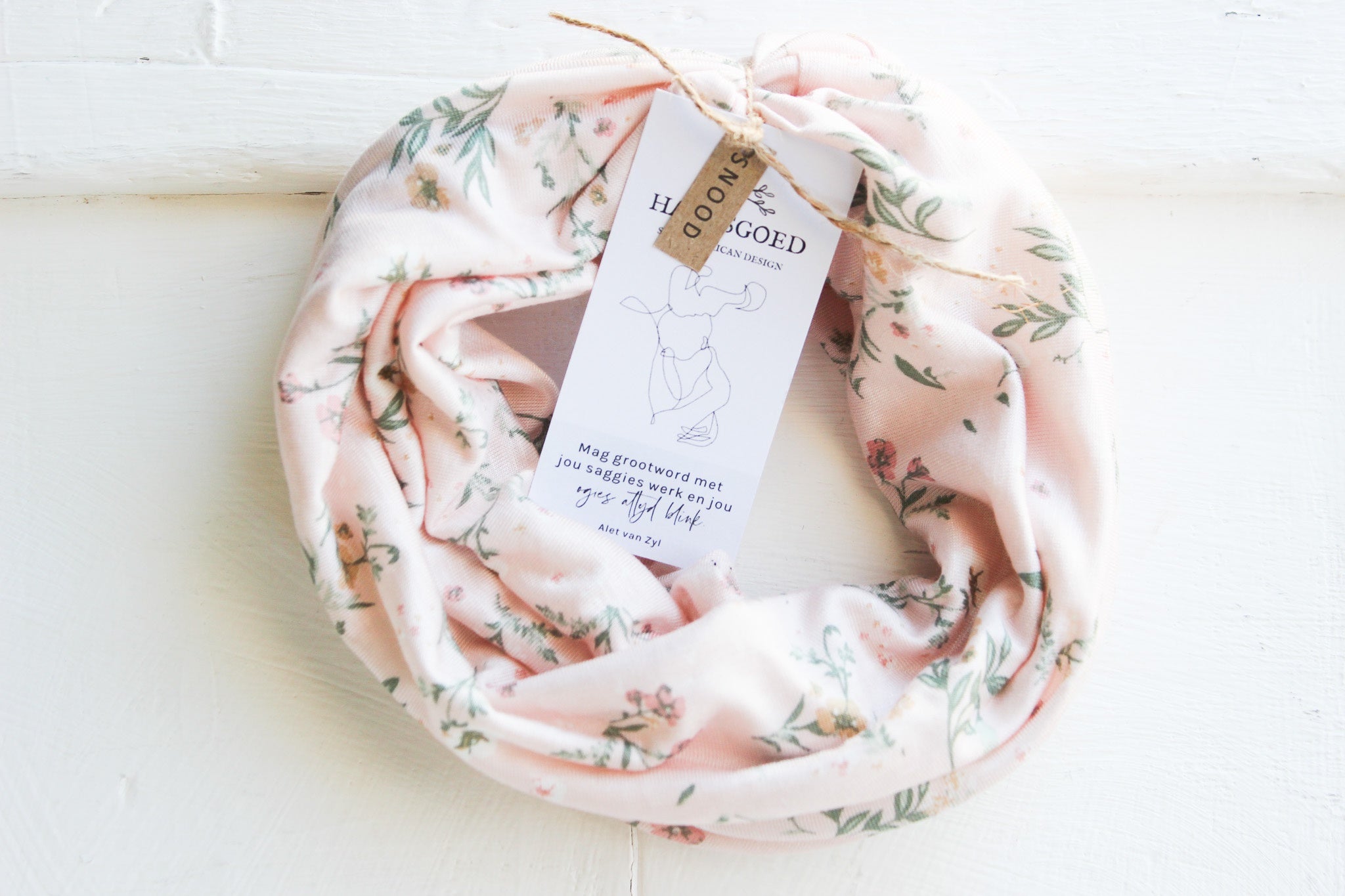 Snood | Blossoms on Blush
