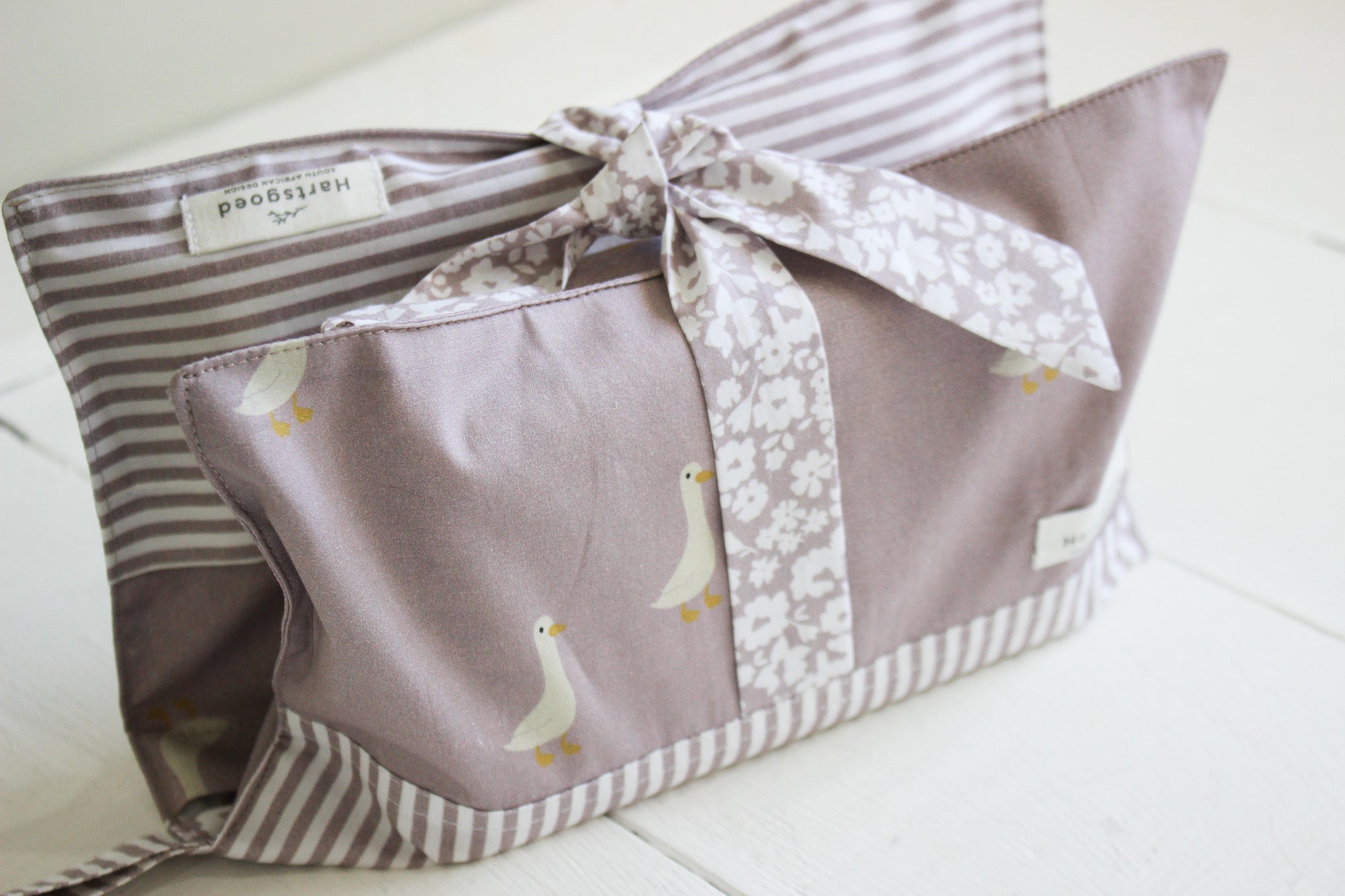 Nappy Clutch | Ducks | Mauve