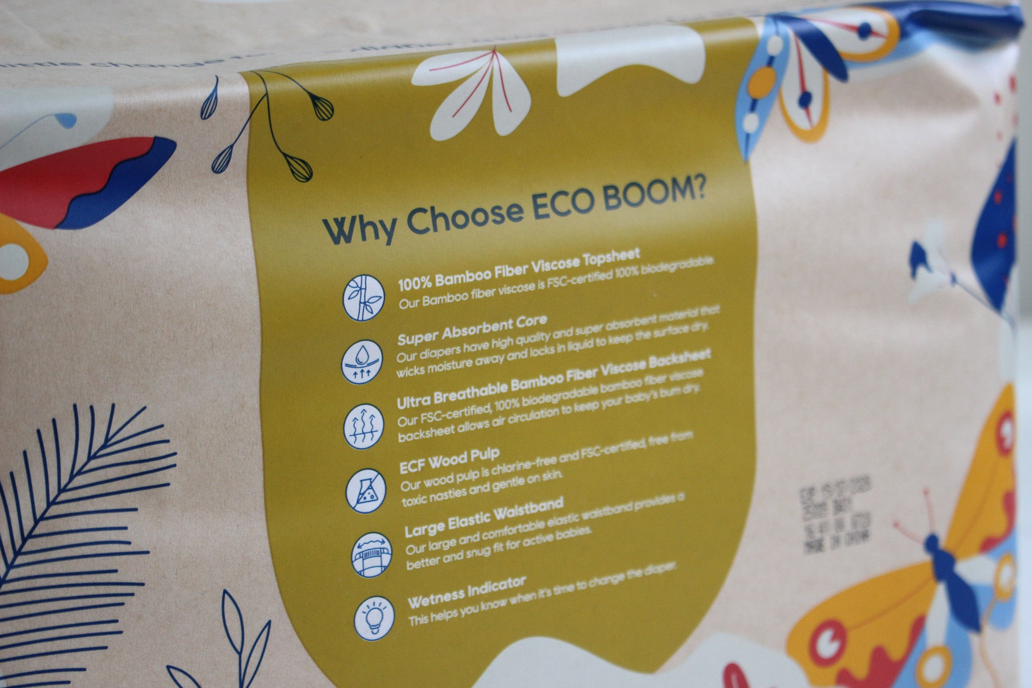 Eco Boom | Nappies (S) | 3-8kg