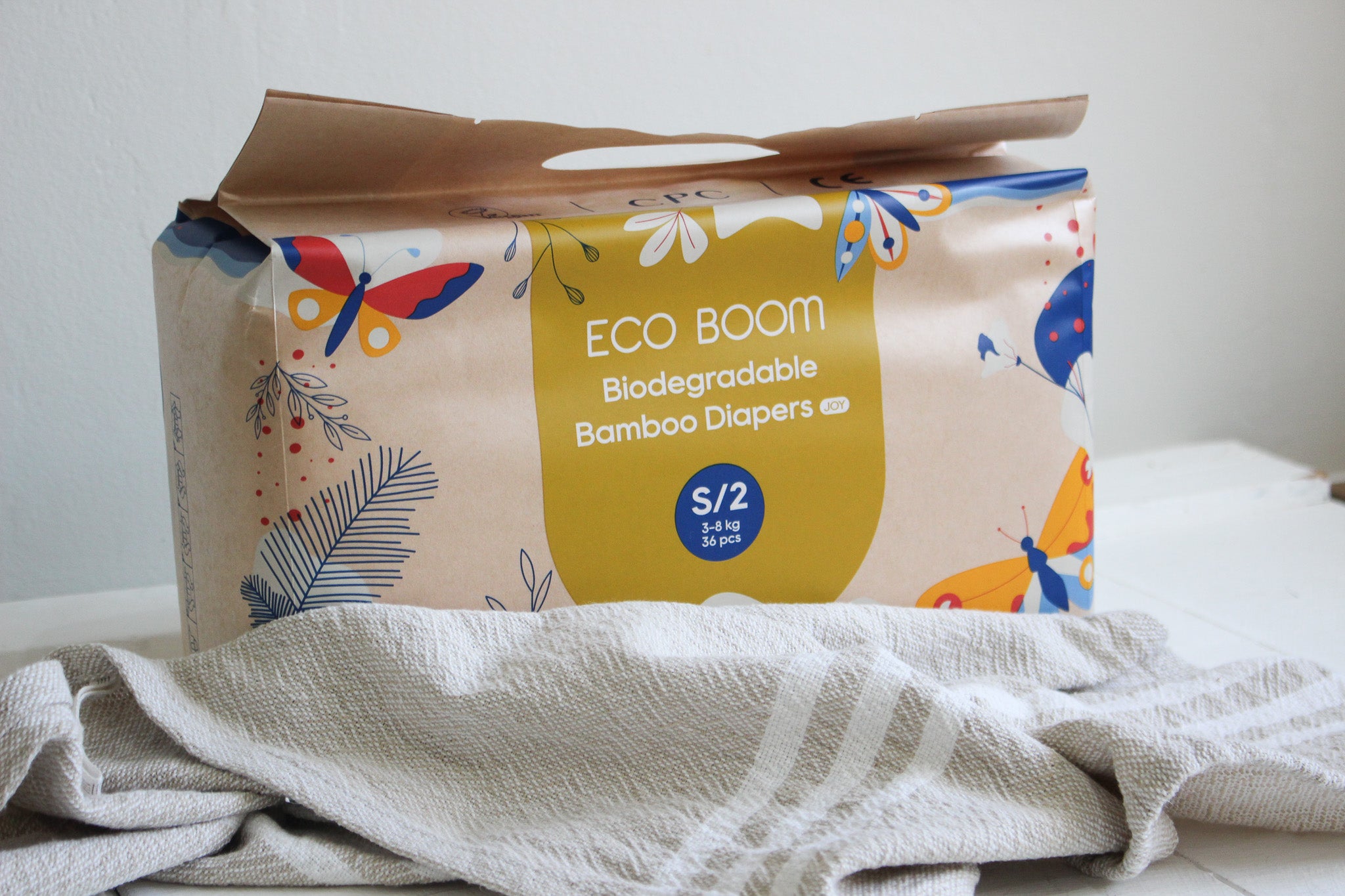 Eco Boom | Nappies (S) | 3-8kg