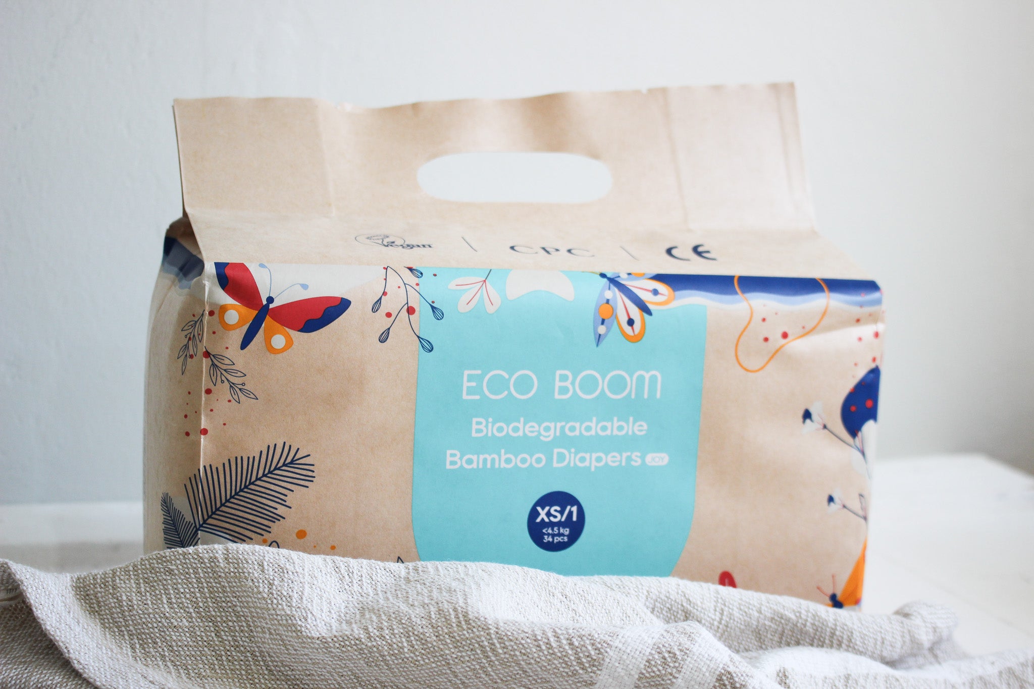 Eco Boom | Nappies (XS) | <4.5kg