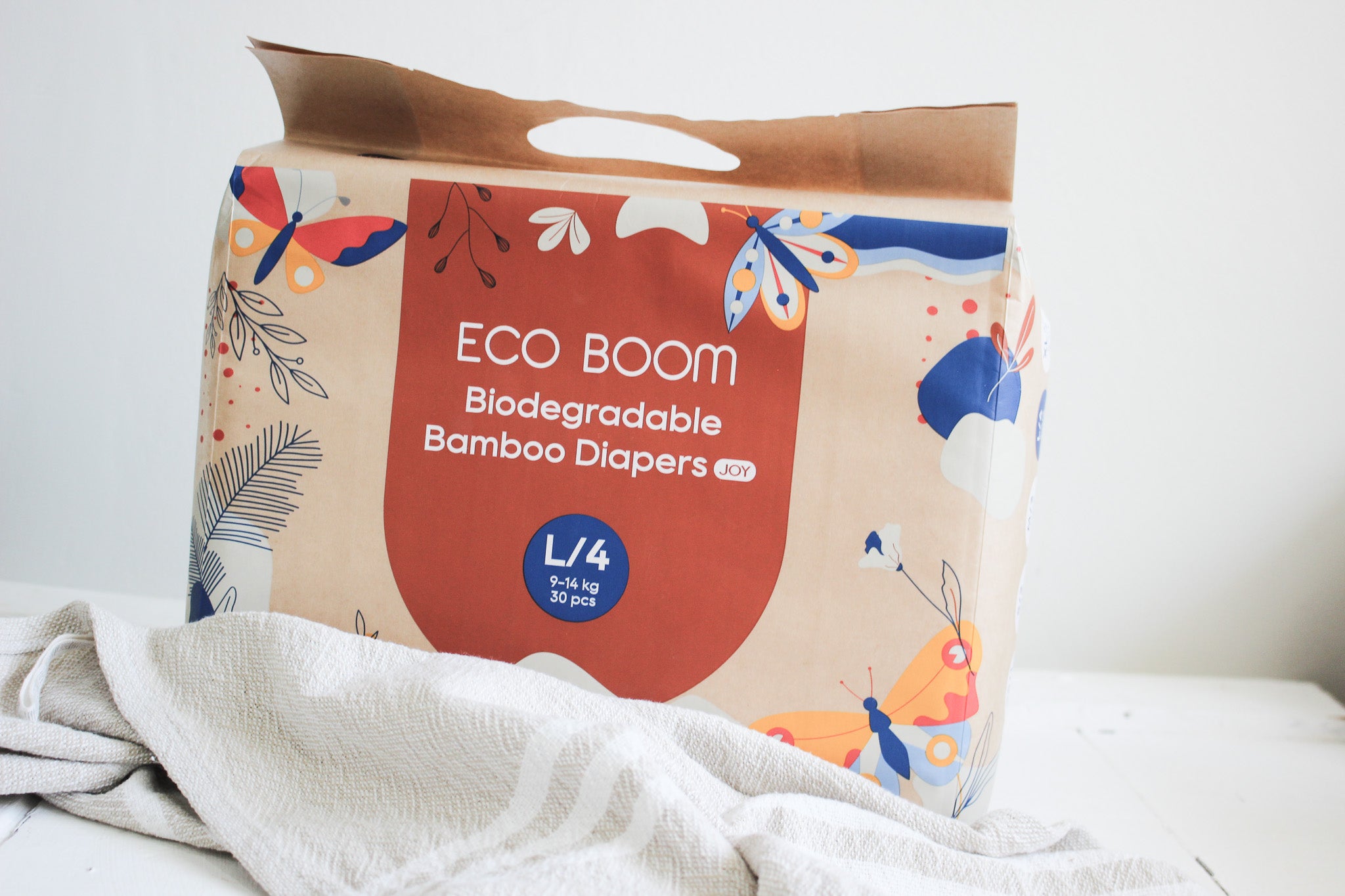 Eco Boom | Nappies (L) | 9-14kg