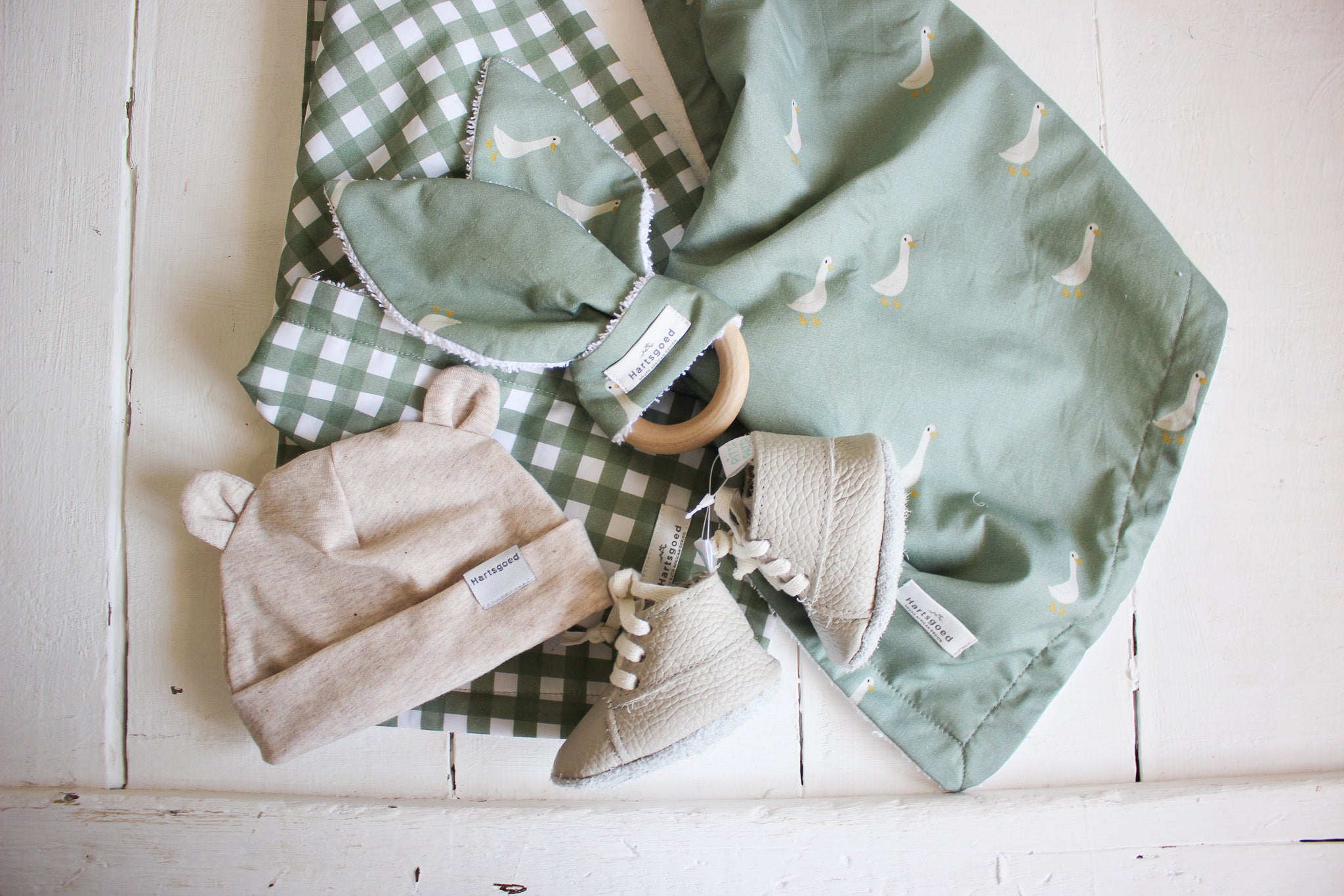 Handmade Baby Vellies | Taupe Leather