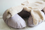 Cotton Nursing Pillow | Ducks | Mauve