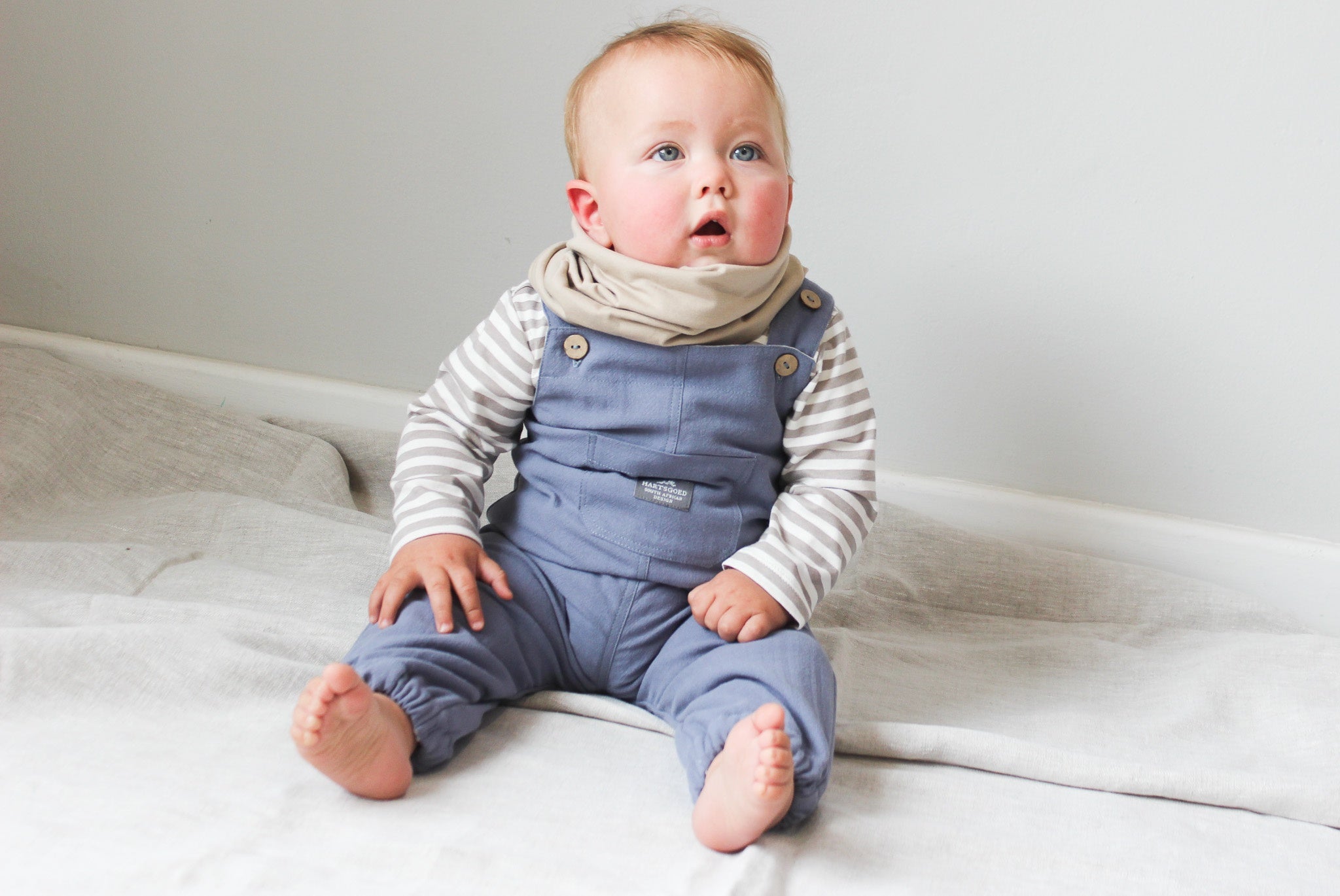Andrew Dungaree | Dusty Blue