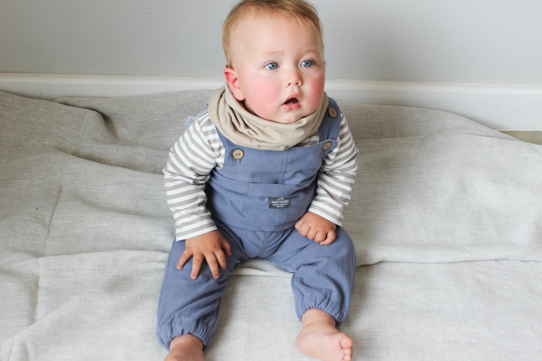 Andrew Dungaree | Dusty Blue