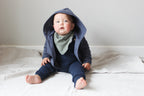 Jean Hooded Cardi | Dusty Blue