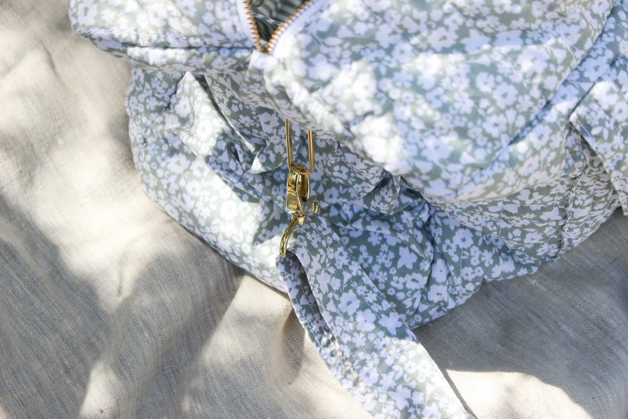 Quilted Cotton Nappy & Weekender Bag | Karoo Fields