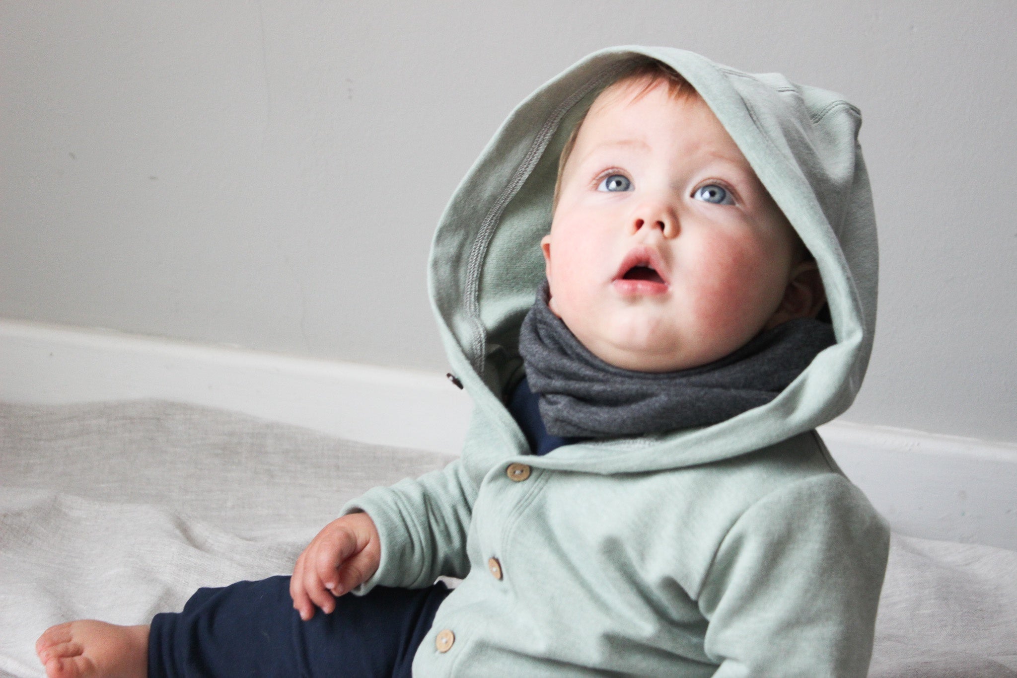 Jean Hooded Cardi | Olive