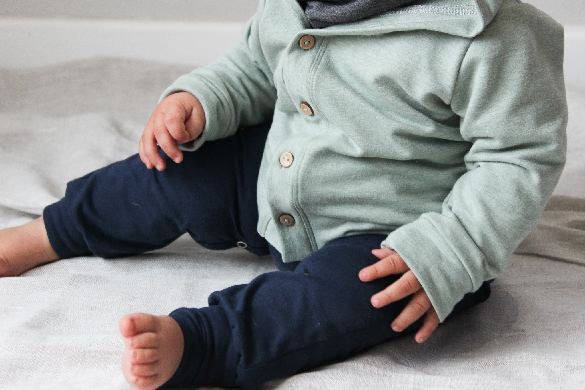 Jean Hooded Cardi | Olive