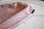 Cot  Duvet Set (100% Cotton) | Farm Animals & Flower Fields | Dusty Rose