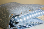 Cot  Duvet Set (100% Cotton) | Farm Animals & Gingham | Karoo Skies