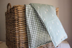 Cot  Duvet Set (100% Cotton) | Ducks & Gingham | Karoo Fields