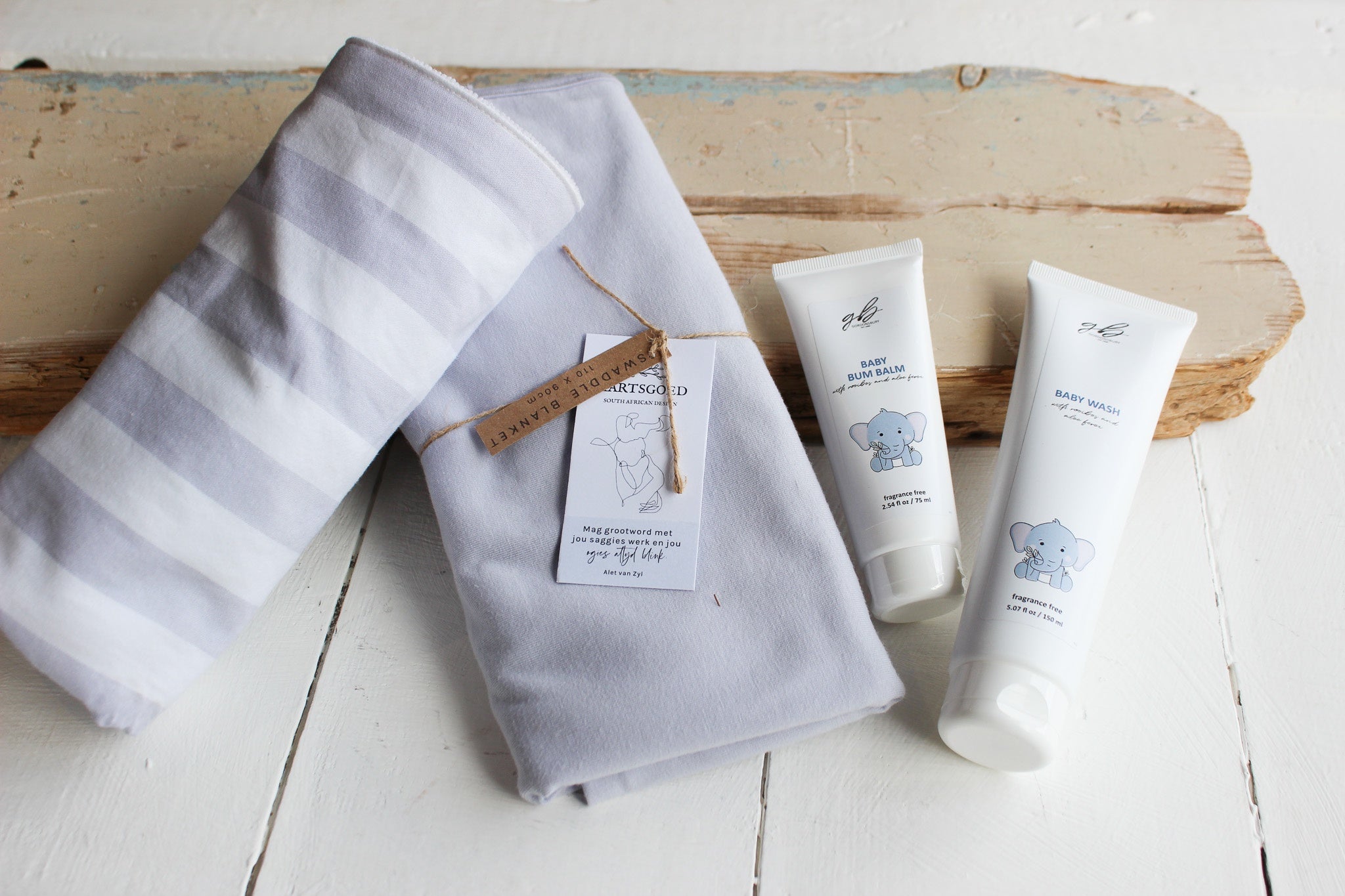 Baby Gift Set | Caring Grey