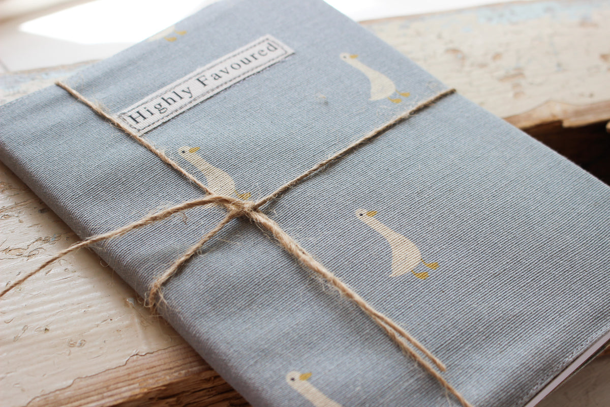 A5 Notebook | Grey Ducks | Highly Favoured