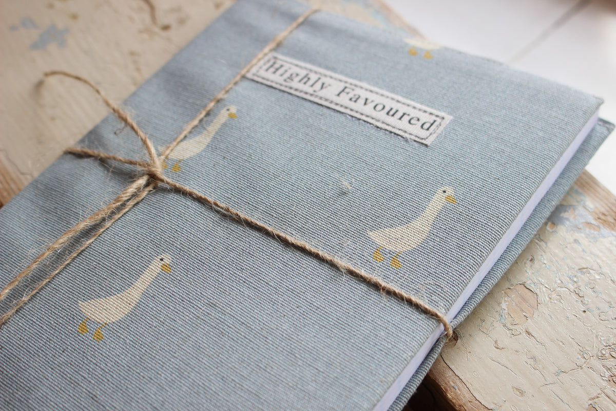 A5 Notebook | Grey Ducks | Highly Favoured