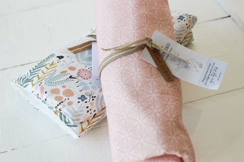 Gift Set | Burp Cloth Set of 2 Girls