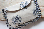 Frilled Essentials Bag | Navy