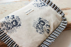 Frilled Essentials Bag | Navy