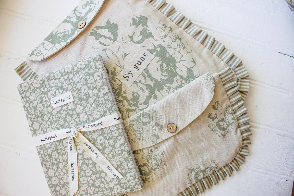 Frilled Bible Bag | Olive | Sy Guns