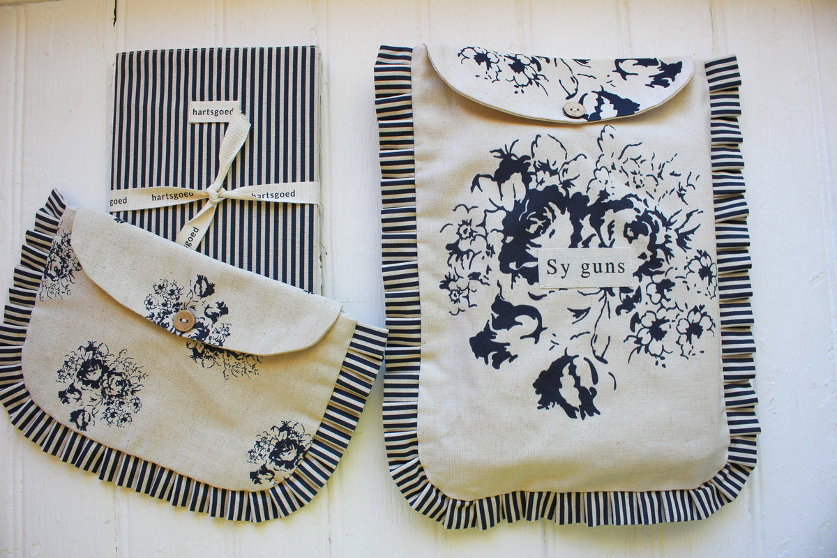 Frilled Bible Bag | Navy | Sy Guns