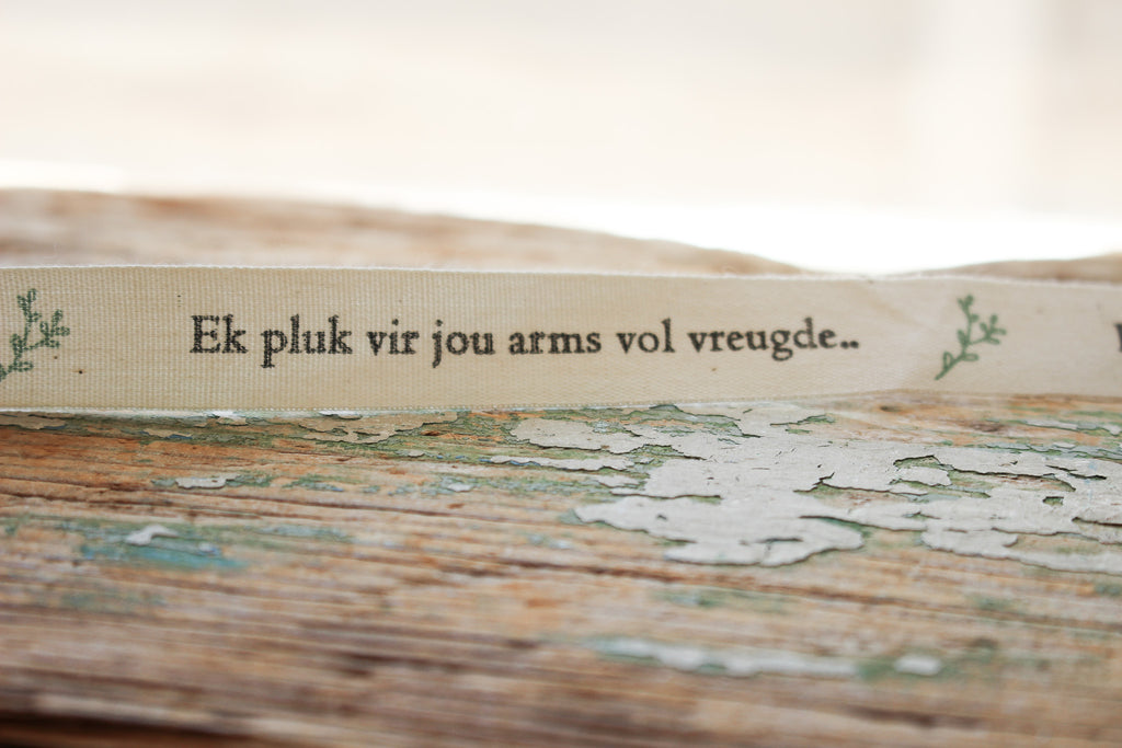 Ribbon 4m |  Arms vol vreugde