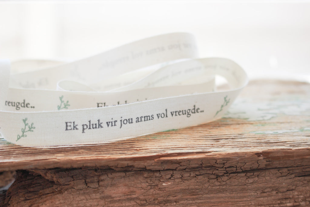 Ribbon 4m |  Arms vol vreugde