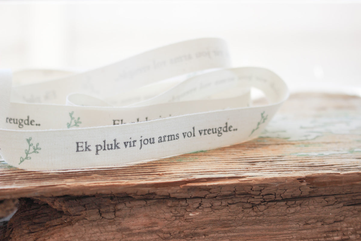 Ribbon 4m |  Arms vol vreugde