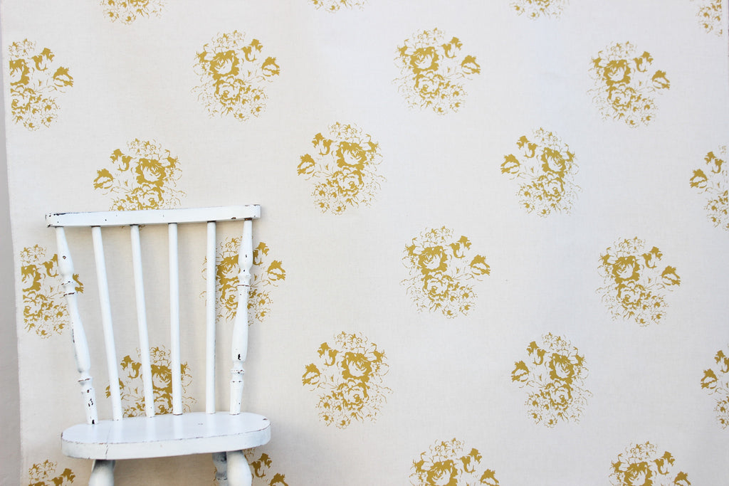 Fabric | Mustard Country Floral