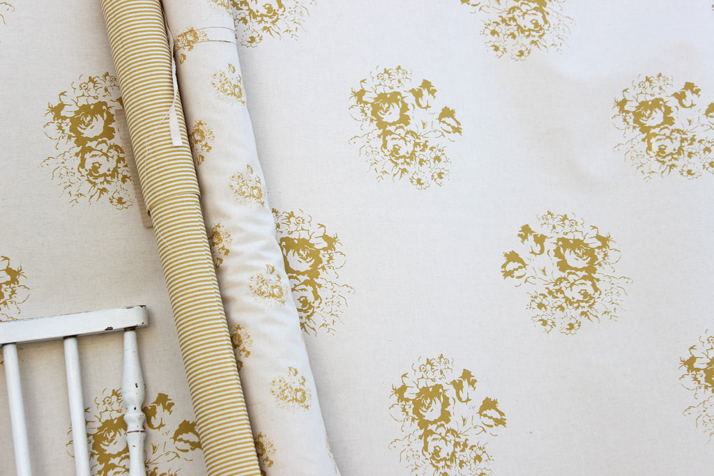 Fabric | Mustard Country Floral