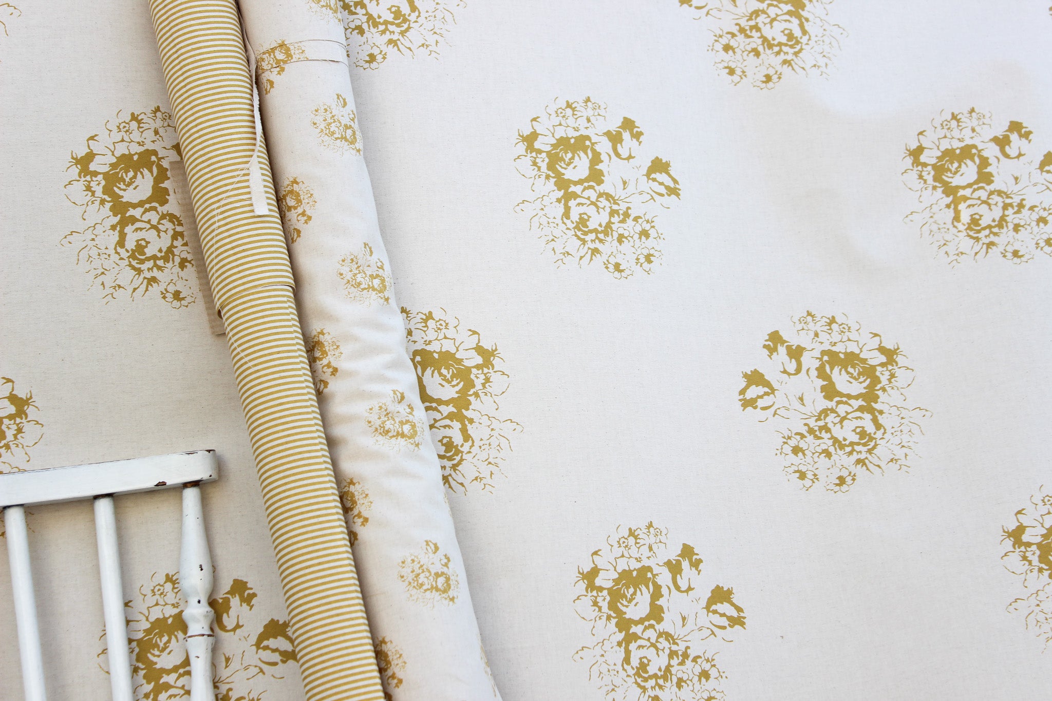Fabric | Mustard Country Floral