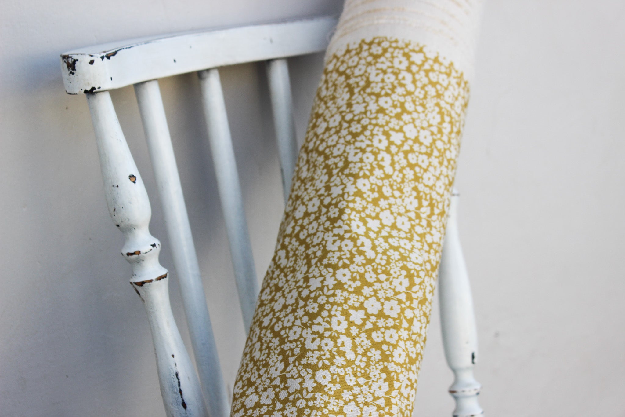 Fabric | Mustard Fields of Flowers