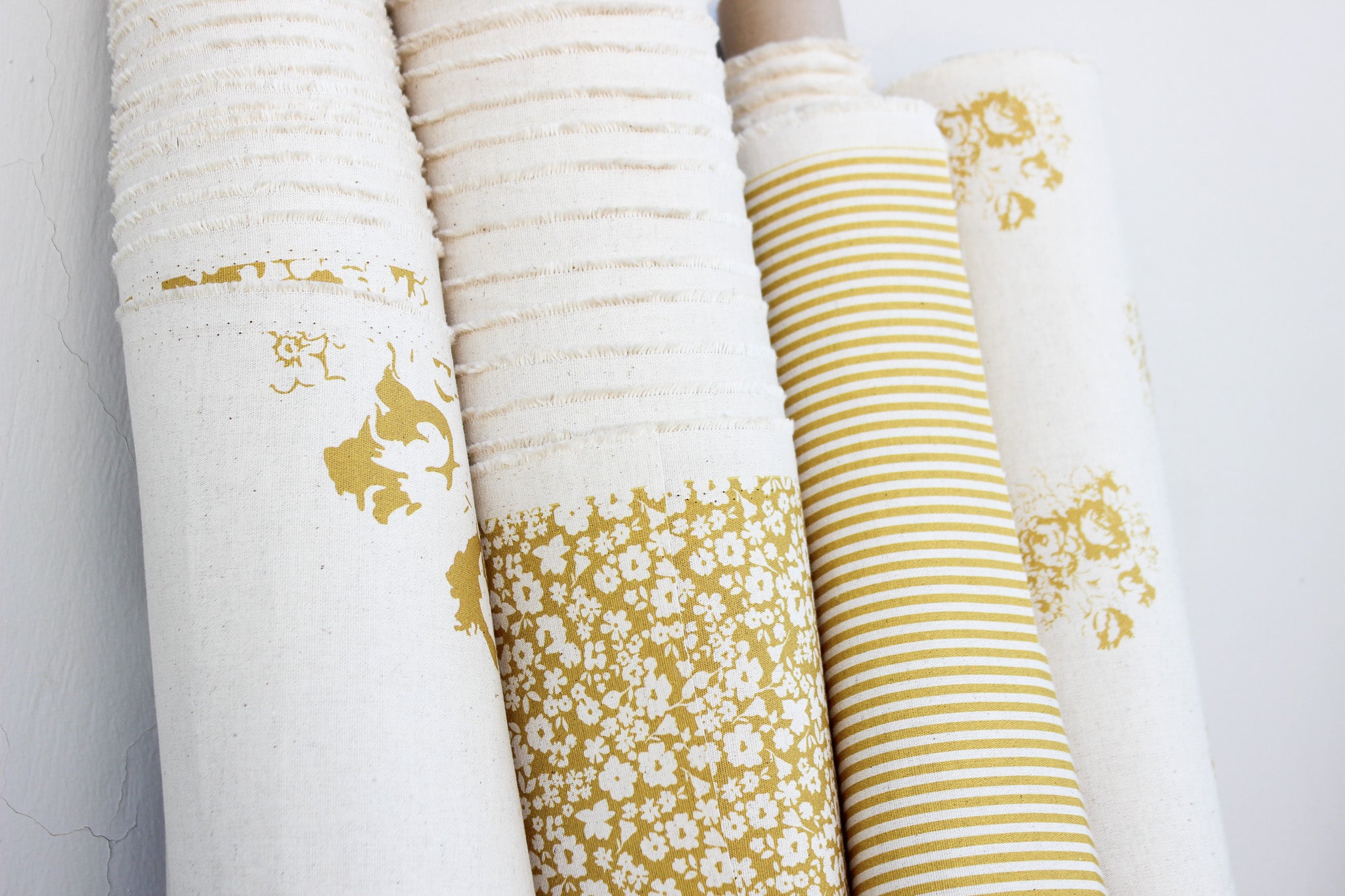 Fabric | Mustard Lines