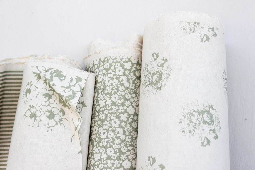 Fabric | Olive Lines