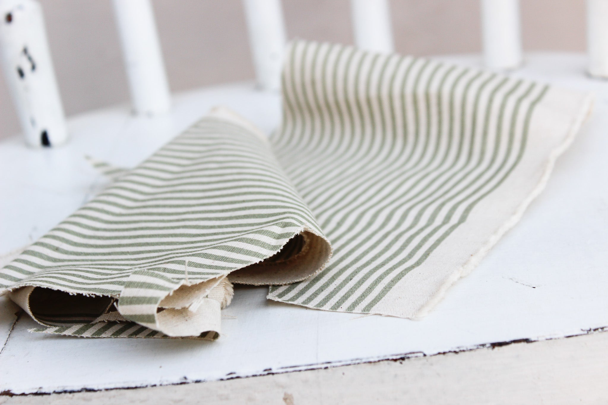 Fabric | Olive Lines