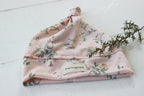 Knotted Hat | Blossoms on Blush