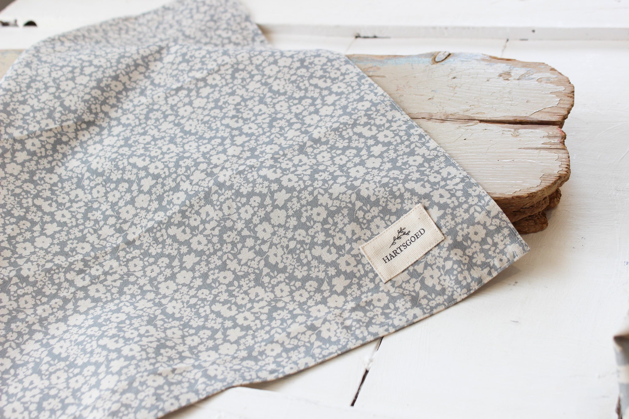 Tea Towel | Grey Fields of Flowers