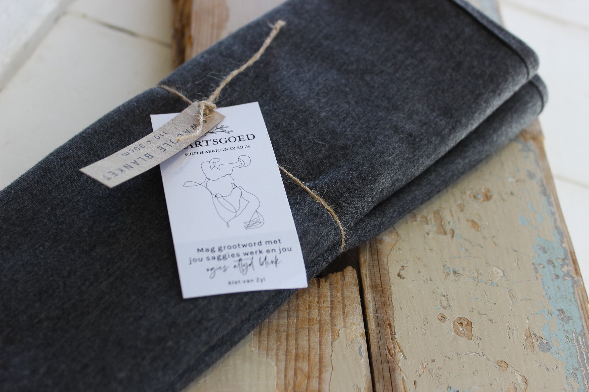 Swaddle Blanket | Charcoal