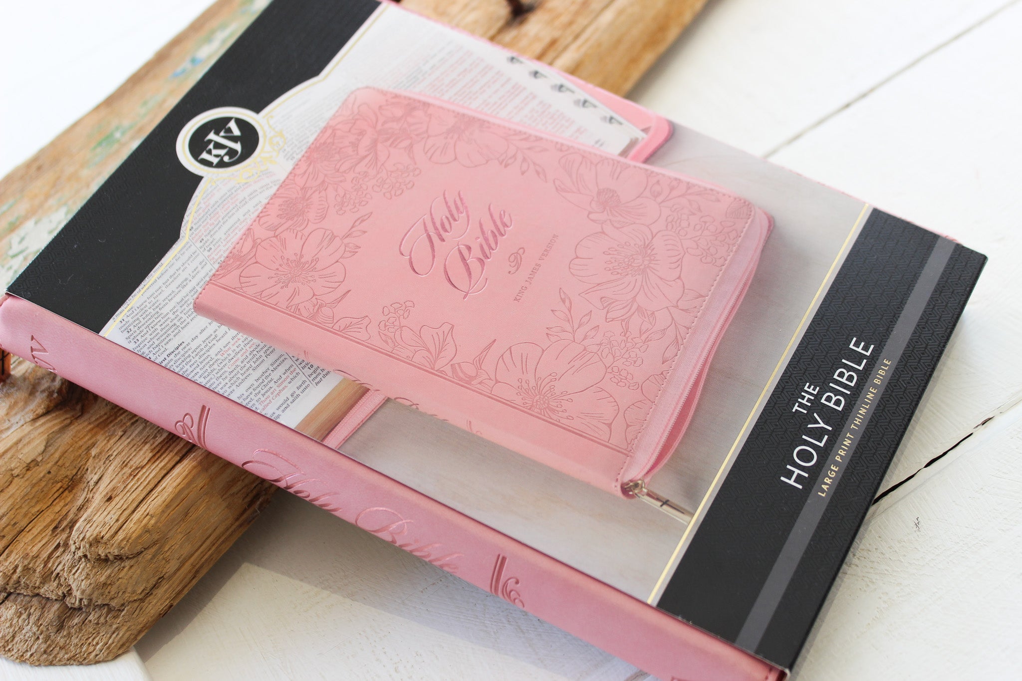 KJV Thinline Bible - Pink