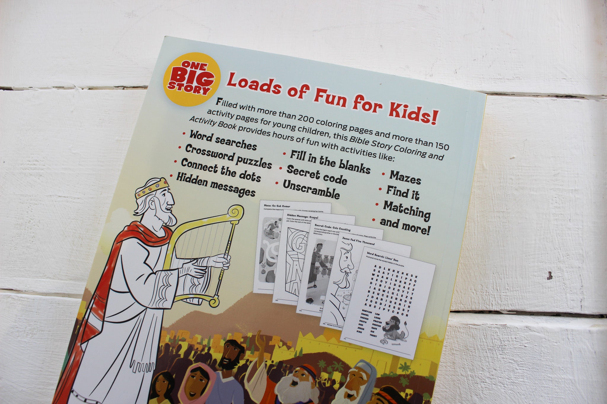 Bible Story Coloring And Activity Book PB