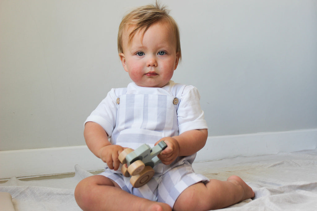 Louis Dungaree | Ocean mist