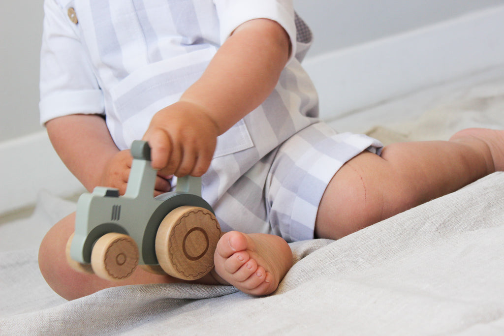 Louis Dungaree | Ocean mist