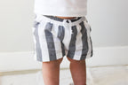Henk Shorts | Denim Wide Stripe