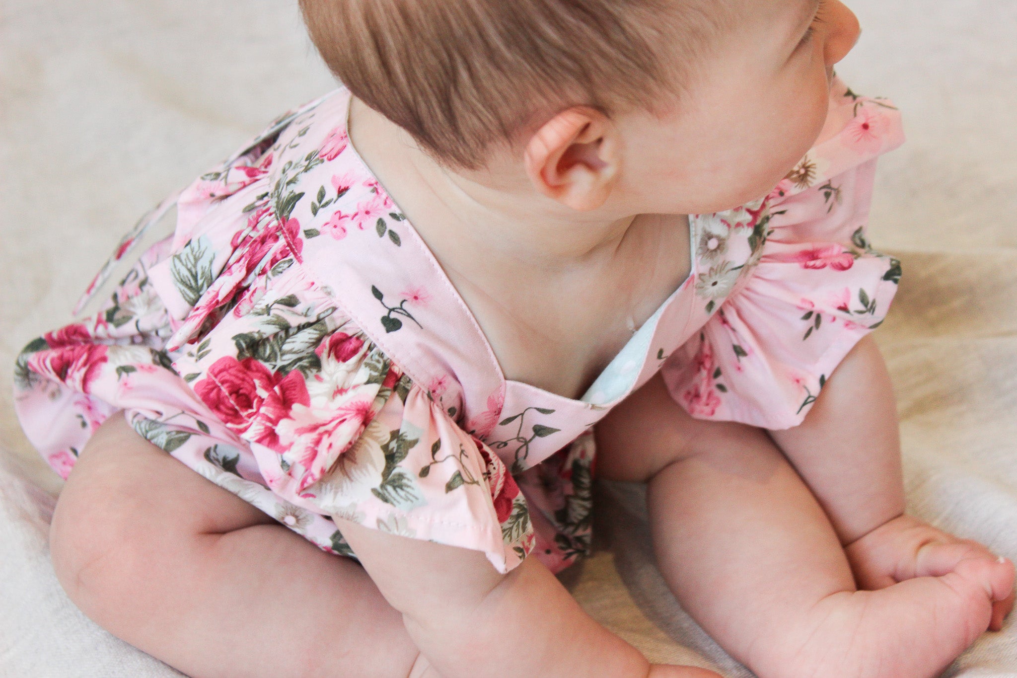 Betty Romper | Beautiful Pink
