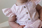 Beate Romper | Little Pink Floral