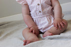 Beate Romper | Little Pink Floral