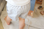 Henk Shorts | Grey Stripe